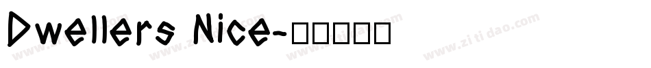 Dwellers Nice字体转换
